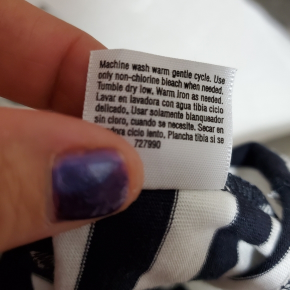 A.n.a Summer Black/White Dress Size Large.Pit to pit approx: 17 inches Right - Picture 9 of 9